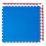 Будо-мат, 100 x 100 см, 40 мм, цвет сине-красный - 